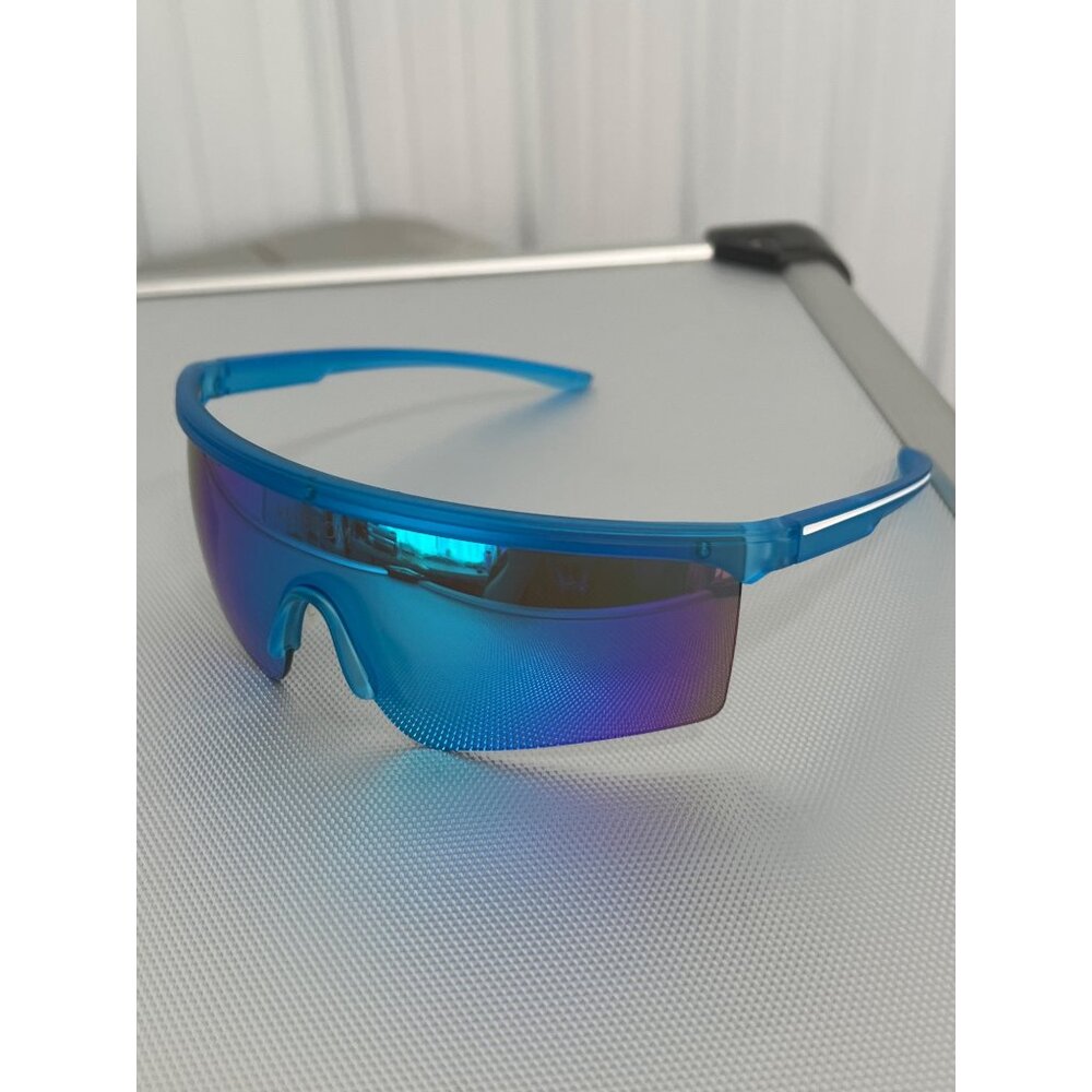 Kreedom Sports Sunglasses UV Protection Polarized Lenses Blue Cycling Active NEW - Picture 6 of 6